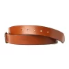 1.5" Leather Belt In Mid Tan