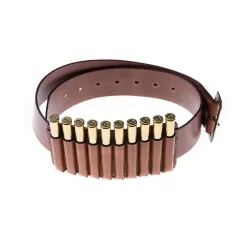 Medium 10 Rd Open Ammunition Belt Wallet In Mid Tan -Clothing Shop 100299 mt m 4 1 1