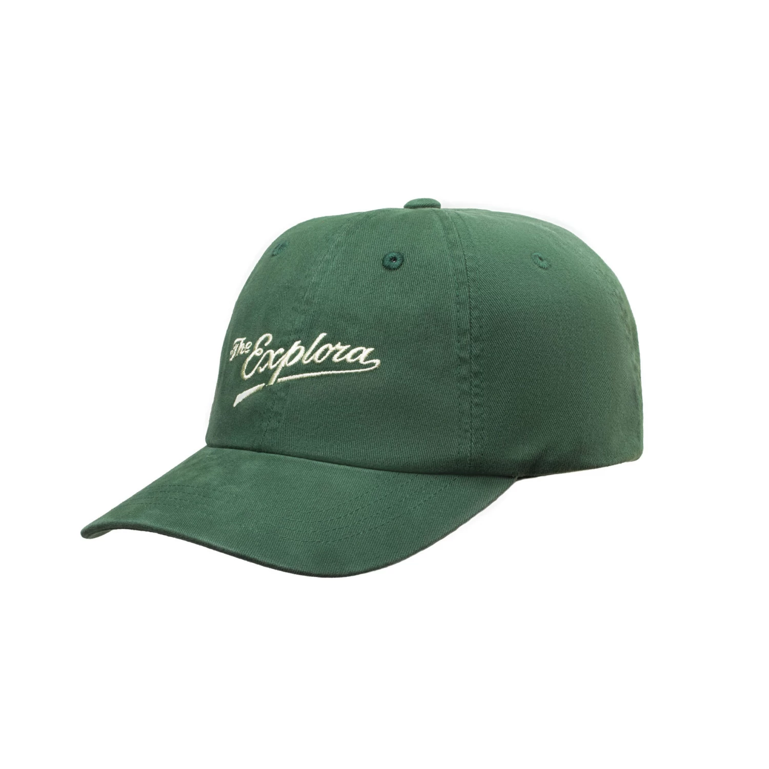 Explora Ball Cap In Bottle Green 2 Explora Ball Cap In Bottle Green - Image 2