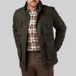 Forsyth Waxed Ripstop Jacket -Clothing Shop 211215 aw 22 lookbook studio 20292 edit