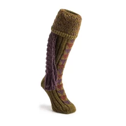 Whitfield Shooting Sock In Moss