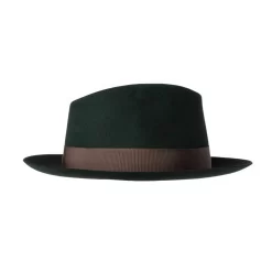 Albert Beaver Felt Trilby In Emerald -Clothing Shop 22.11.02 mouldable hats 599 edit