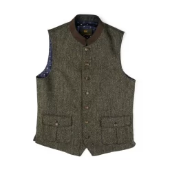 Schneiders Piero Waistcoat In Olive