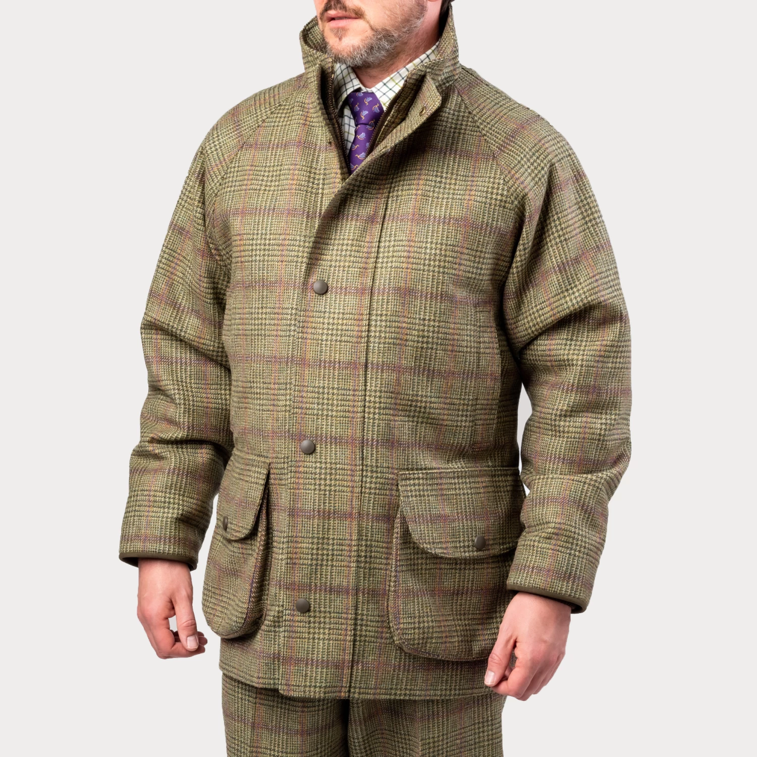 Rannoch Tweed Shooting Coat 2 Rannoch Tweed Shooting Coat - Image 2