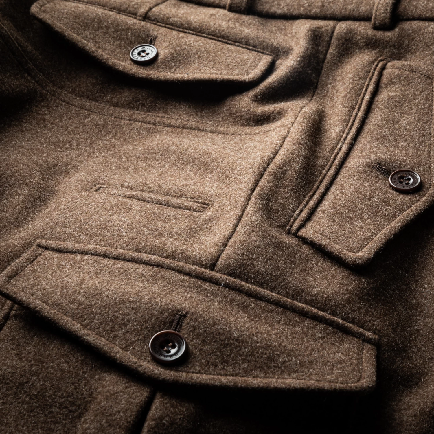 Men's Walter Hunting Trousers In Brown 4 Men's Walter Hunting Trousers In Brown - Image 4