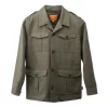 Safari Travel Jacket In Khaki