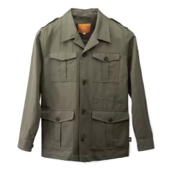 Safari Travel Jacket In Khaki