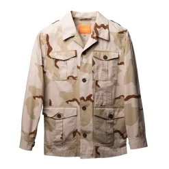 Safari Travel Jacket In Desert Camouflage