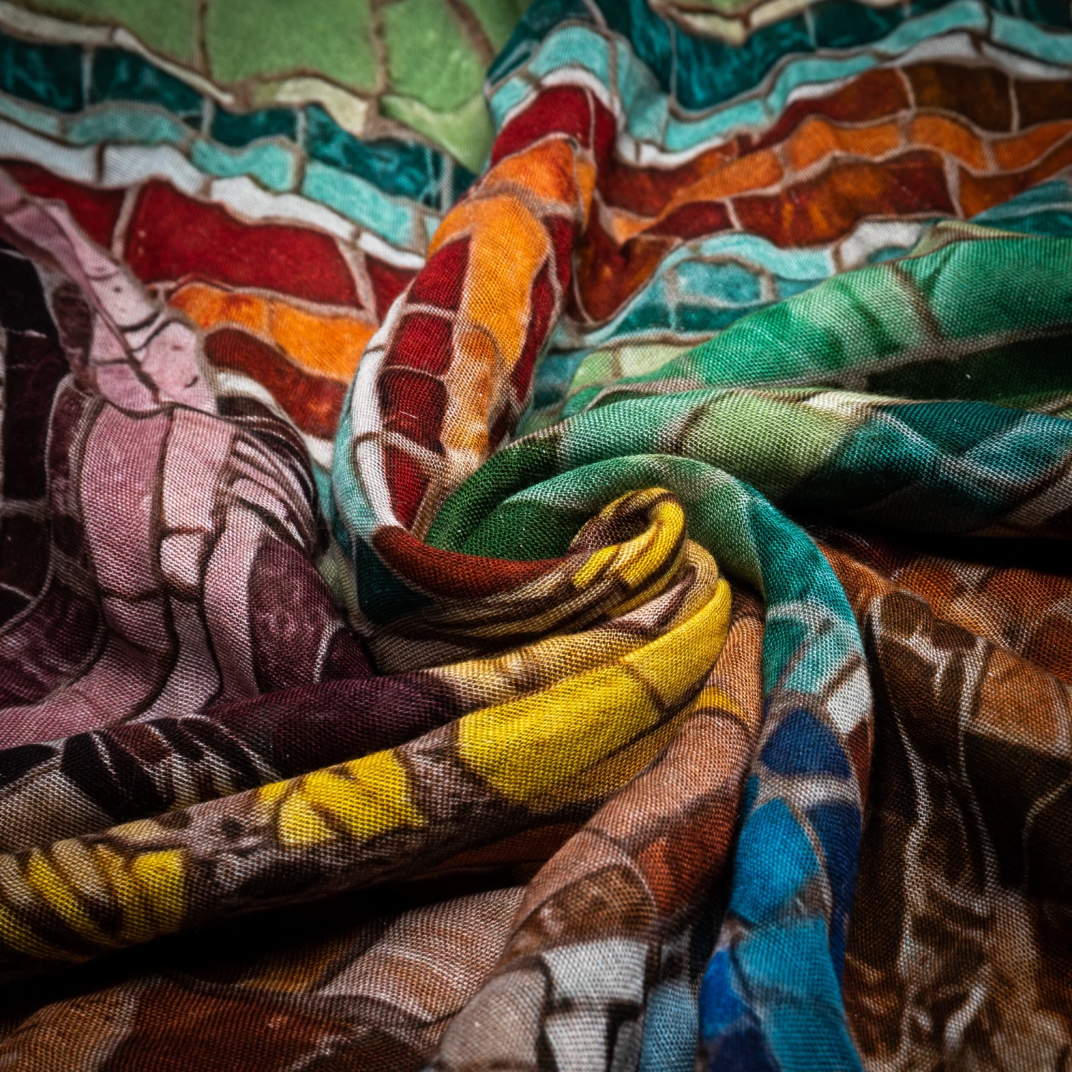 Mosaico Scarf 2 Mosaico Scarf - Image 2