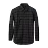 Filson Alaskan Guide Shirt In Heather Grey & Black Plaid