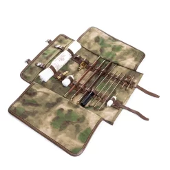Tool Roll With Accessories In British Millerain Camo