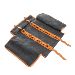 Tool Roll In Waxed Cotton Forest Green -Clothing Shop 23.03.22 tool rolls 1993 edit