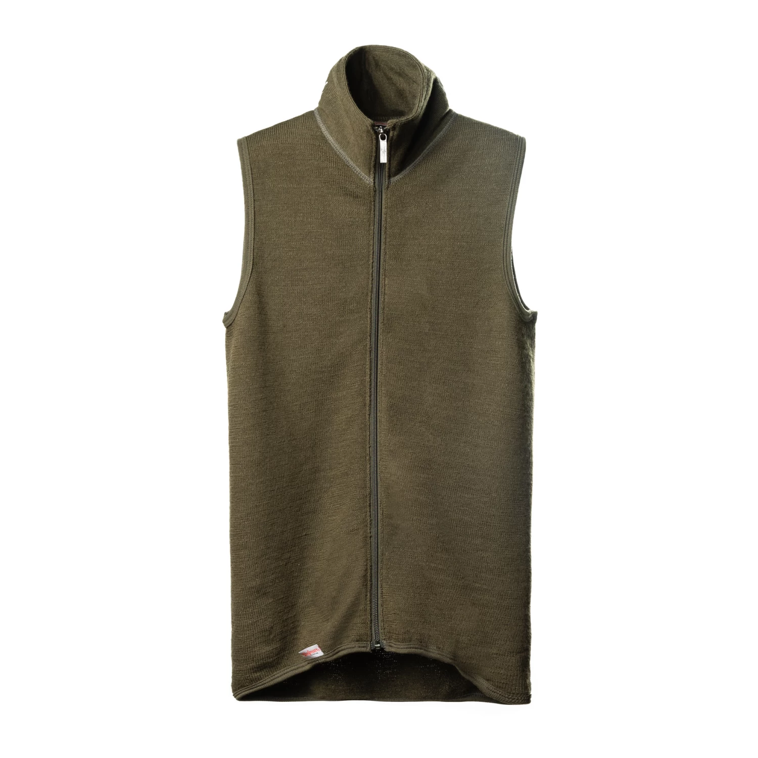 Woolpower Vest 400 In Pine Green 1 Woolpower Vest 400 In Pine Green