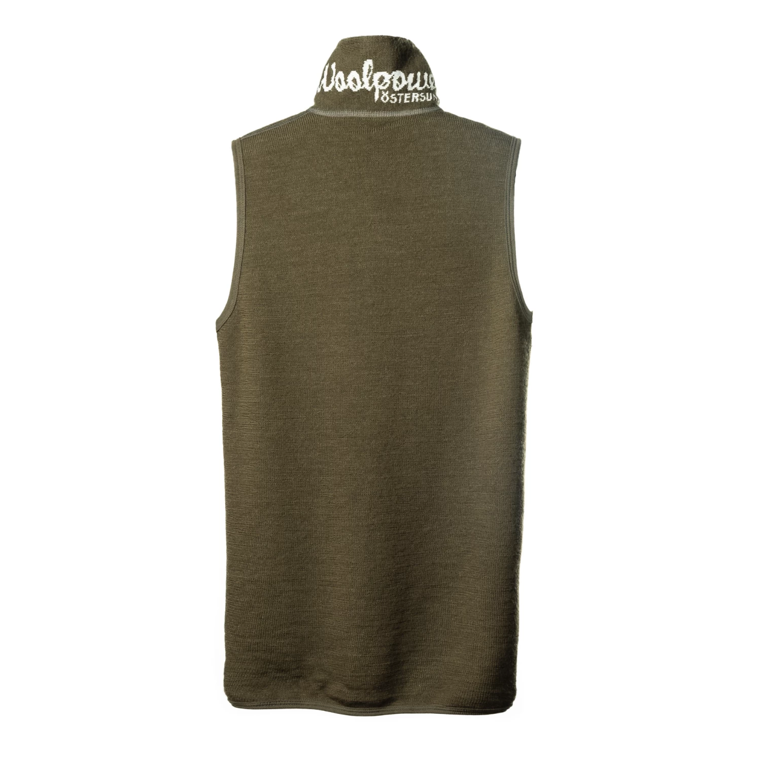 Woolpower Vest 400 In Pine Green 2 Woolpower Vest 400 In Pine Green - Image 2