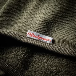 Woolpower Zip Turtleneck 200 In Pine Green -Clothing Shop 23.03.27 woolpower 2089