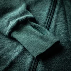 Woolpower Full Zip Jacket 400 In Forest Green -Clothing Shop 23.03.27 woolpower 2092