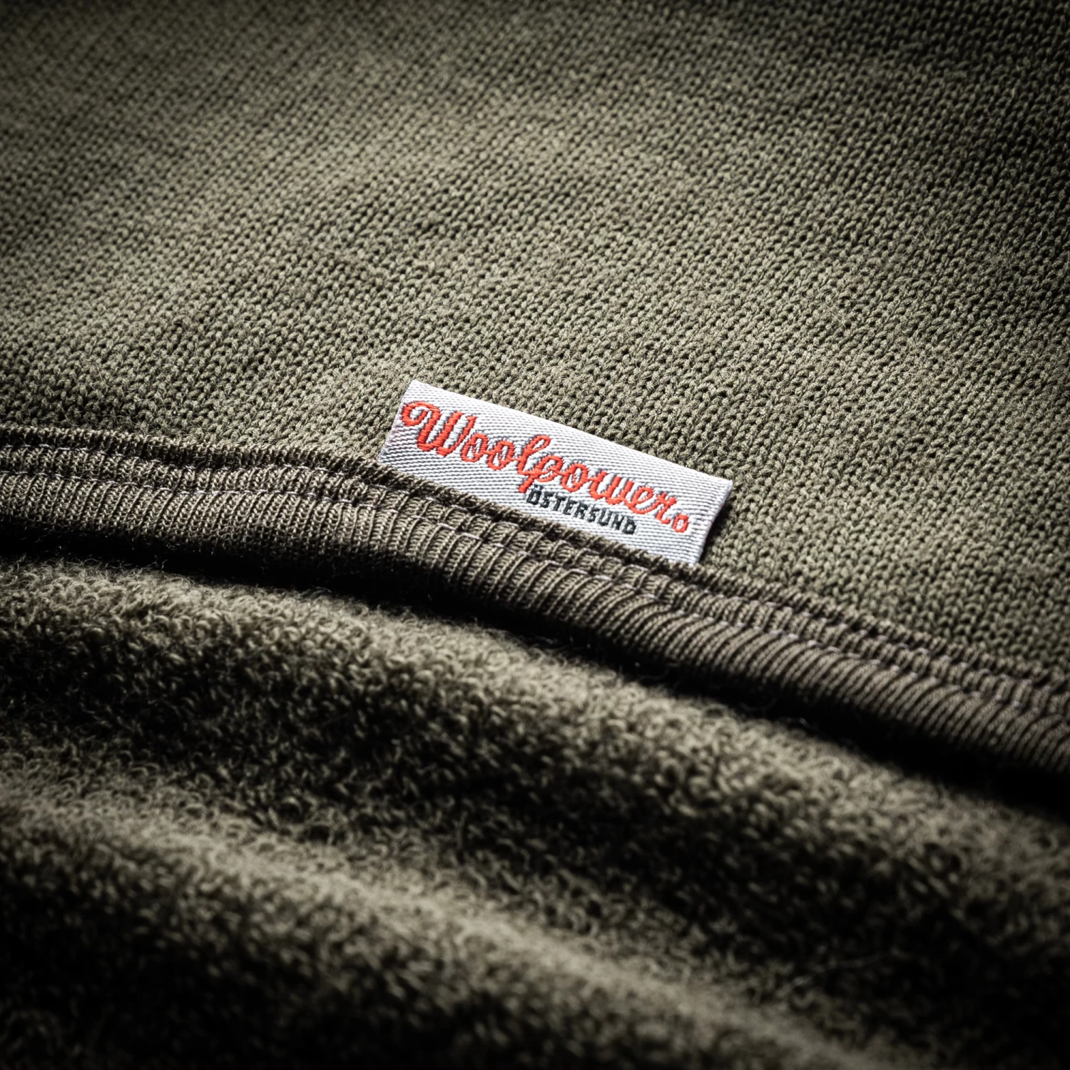 Woolpower Crewneck 200 In Pine Green 6 Woolpower Crewneck 200 In Pine Green - Image 6