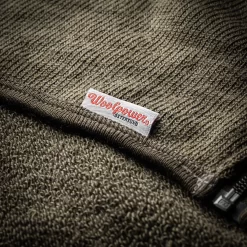 Woolpower Full Zip Jacket 600 In Pine Green -Clothing Shop 23.03.27 woolpower 2099