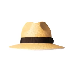 Sporting Panama Hat With Down Brim