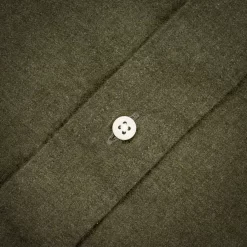 Classic Flannel Shirt In Olive -Clothing Shop 6d410ws19 38 3 600x