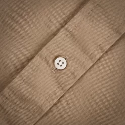 Long Sleeve Over Dye Oxford In Toast -Clothing Shop 6z402ws19 27 3 600x