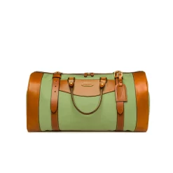 Medium Sutherland Bag In Safari Green And Mid Tan -Clothing Shop 77a0088 edit