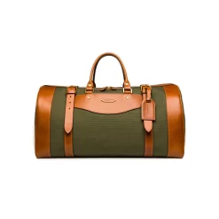 Sutherland Bag - Small- Hunter Green And Mid Tan
