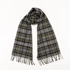 Pure Cashmere Scarf In Grey Stewart