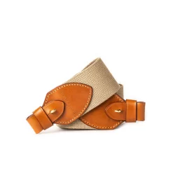 2" Canvas Rifle Sling In Sand & Mid Tan