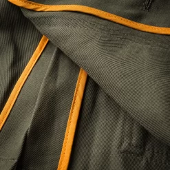 Safari Travel Jacket In Khaki -Clothing Shop aw2021 details 2974 edit 1