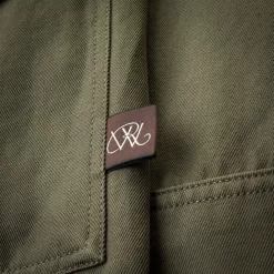 Safari Travel Jacket In Khaki -Clothing Shop aw2021 details 2976 edit 1