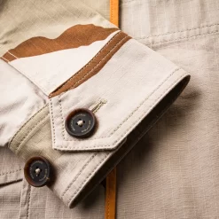 Safari Travel Jacket In Desert Camouflage 13 Safari Travel Jacket In Desert Camouflage -Clothing Shop aw2021 details 2981 edit