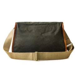 Bishop Bag In Forest Green Waxed Cotton -Clothing Shop bishop bags 29027 edit 1