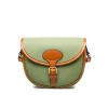 100Rd Anson Cartridge Bag In Safari Green & Mid Tan