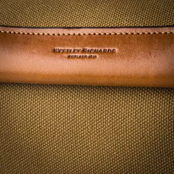 100Rd Anson Cartridge Bag In Sand & Mid Tan -Clothing Shop cartridge bag 5217 edit