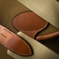 100Rd Anson Cartridge Bag In Sand & Mid Tan -Clothing Shop cartridge bag 5218 edit