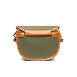 100Rd Anson Cartridge Bag In Hunter Green Canvas And Mid Tan 10 100Rd Anson Cartridge Bag In Hunter Green Canvas And Mid Tan -Clothing Shop cartridge bag 5238 edit