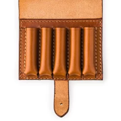 XL 5Rd Closed Ammunition Belt Wallet In Mid Tan -Clothing Shop closed ammo belt wallet 20191 edit