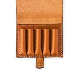 Large 5Rd Closed Ammunition Belt Wallet In Mid Tan -Clothing Shop closed ammo belt wallet 20198 edit