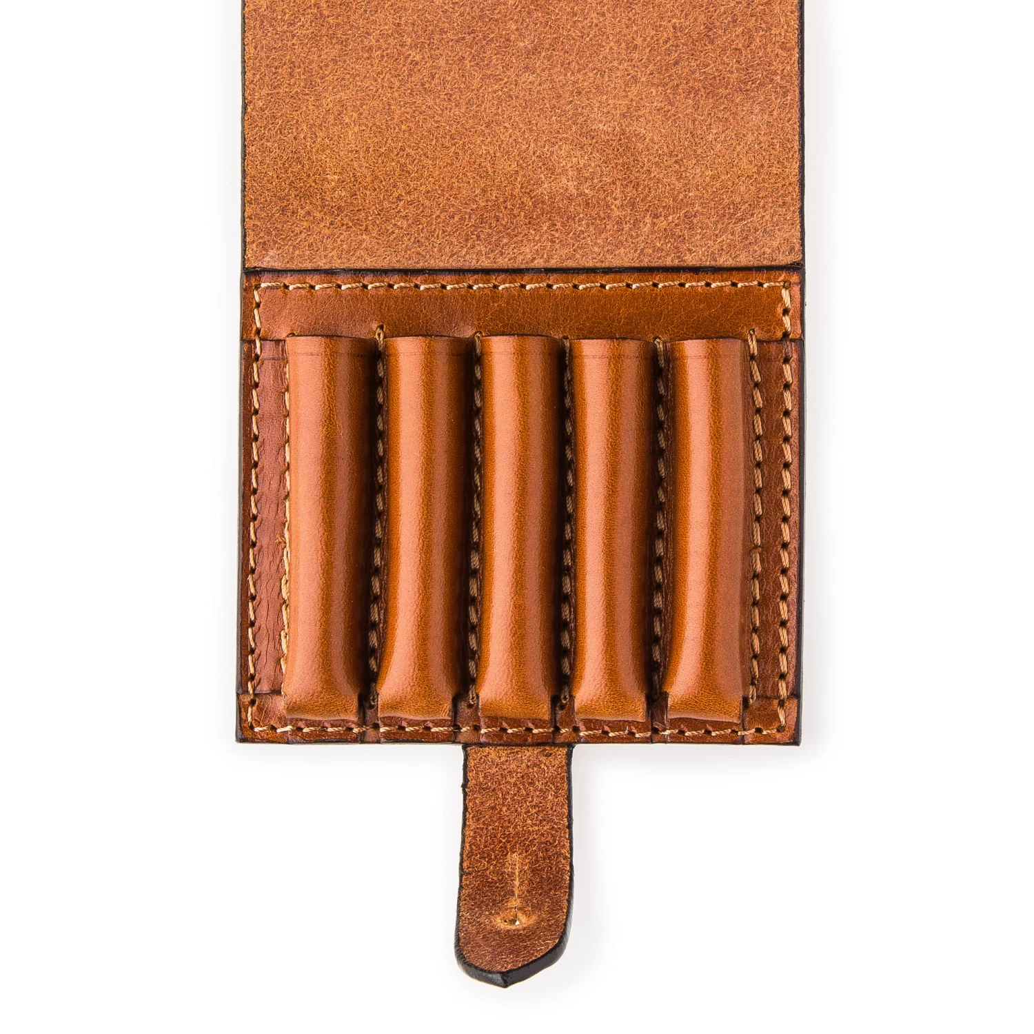 Medium 5Rd Closed Ammunition Belt Wallet In Mid Tan 3 Medium 5Rd Closed Ammunition Belt Wallet In Mid Tan - Image 3