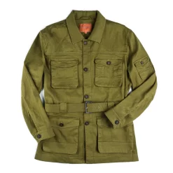Selous Safari Jacket In Savanna Green