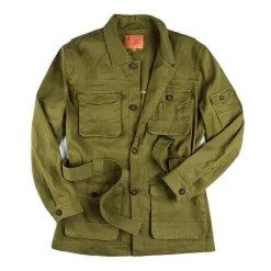 Selous Safari Jacket In Savanna Green -Clothing Shop d77a9313 edit 1