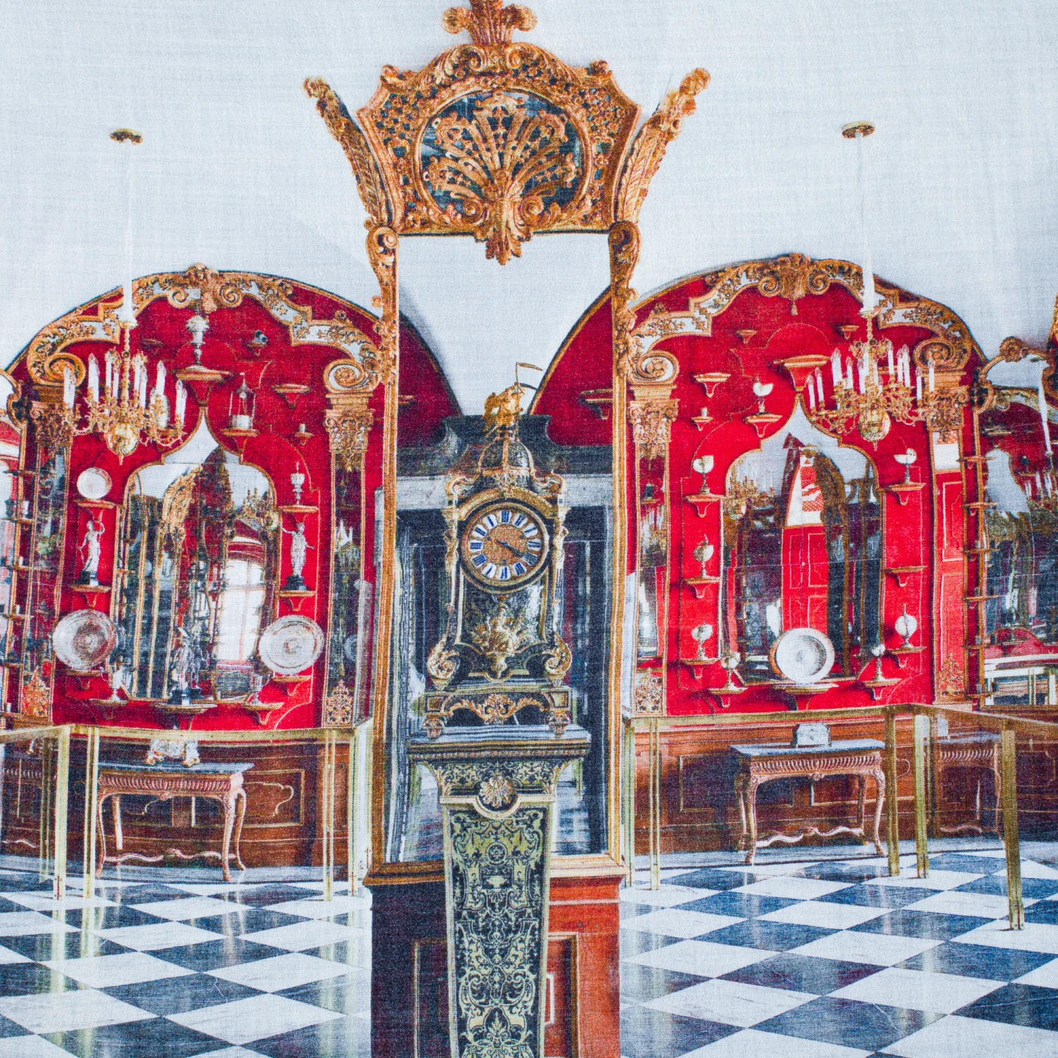 Grotta Verde Di Dresda Scarf 3 Grotta Verde Di Dresda Scarf - Image 3