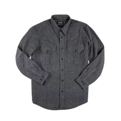 Filson Alaskan Guide Shirt In Dark Heather Grey