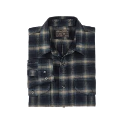 Filson Alaskan Guide Shirt In Navy, Pine And Bronze Plaid -Clothing Shop fmcam0005w0167 432 fls 13 87296655 e289 4216 b0ab b66592f37df7 2000x