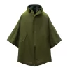 Men's Cape With Liner In Green