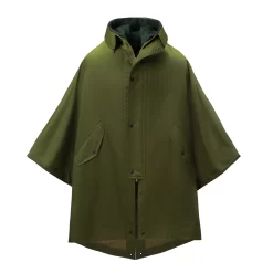 Men's Cape With Liner In Green