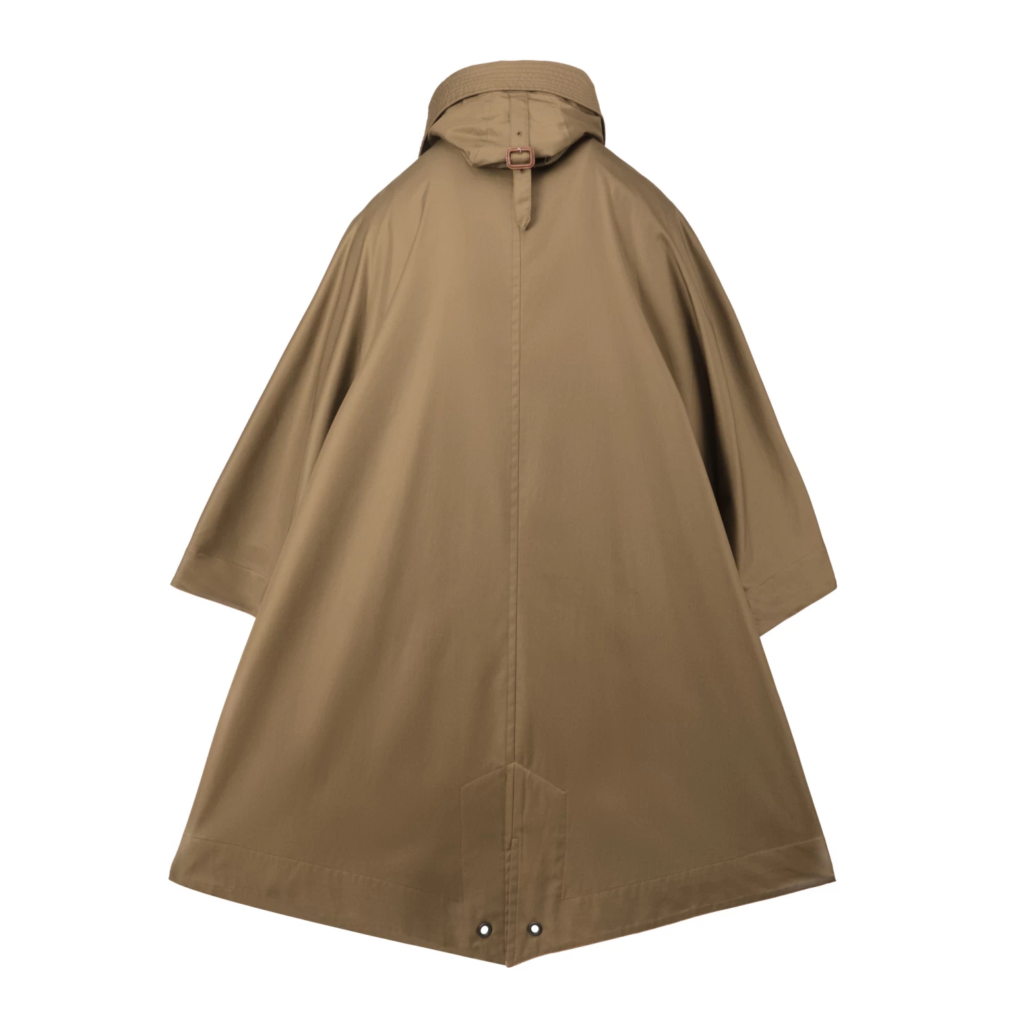 Men's Cape With Liner In Drab 2 Men's Cape With Liner In Drab - Image 2