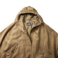 Men's Cape With Liner In Drab 15 Men's Cape With Liner In Drab -Clothing Shop grenfell coat in green 5195edit 23 08 07