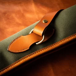 Deeley Shotgun Slip In Hunter Green & Mid Tan -Clothing Shop gun slips 5727 edit